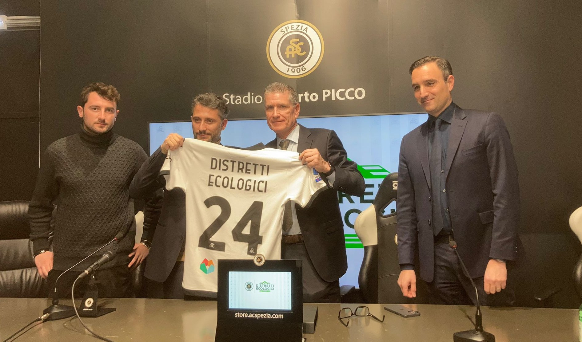 Spezia, Distretti Ecologici nuovo main sponsor