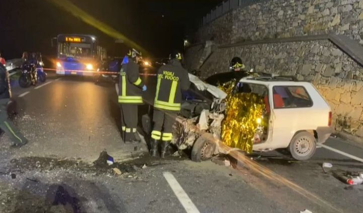 Imperia, incidente sulla statale 28: un morto e due feriti 