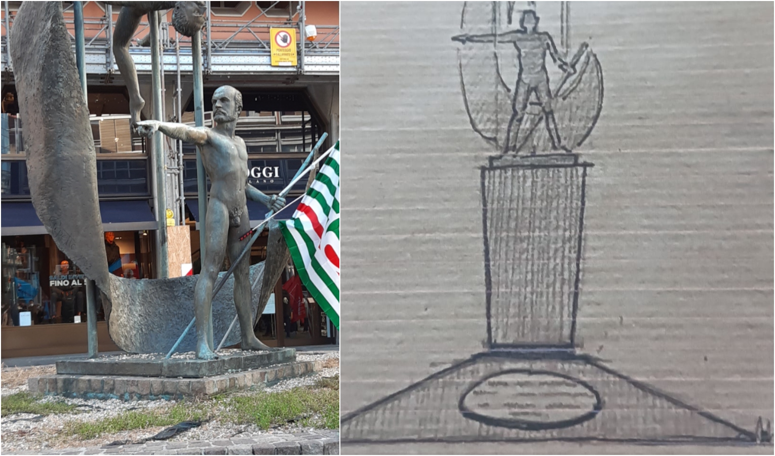 Genova, la statua di Guido Rossa avrà il piedistallo che aspetta da 40 anni