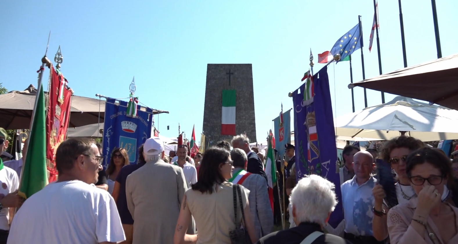 Sant'Anna di Stazzema, la sindaca Salis ha tenuto l'orazione ufficiale