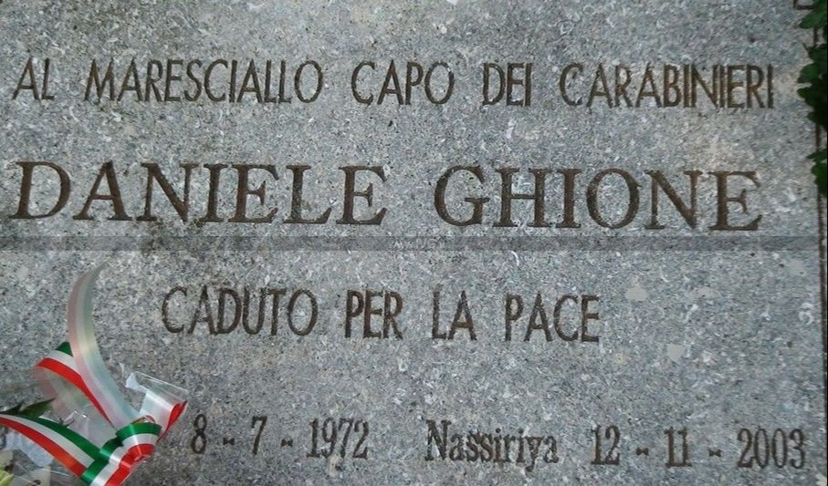 Diciannove anni fa la strage di Nassirya con la morte del ligure Daniele Ghione