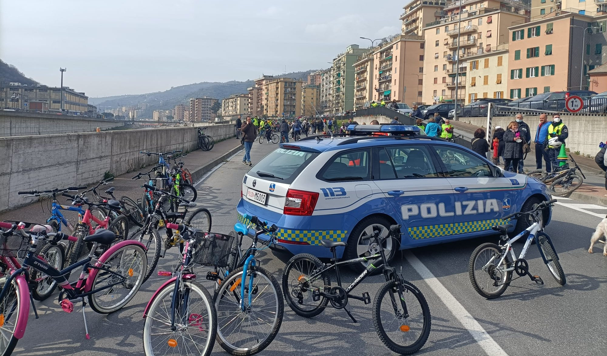 A Genova i bambini in bici per la giornata del risparmio energetico