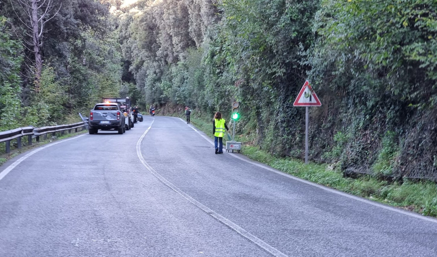 La Spezia, 5 mesi per messa in sicurezza della strada sopra il rigassificatore di Panigaglia