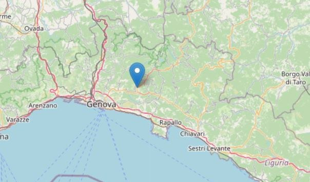 Terremoti, rilevata altra scossa in Liguria: magnitudo 2.4 a Davagna