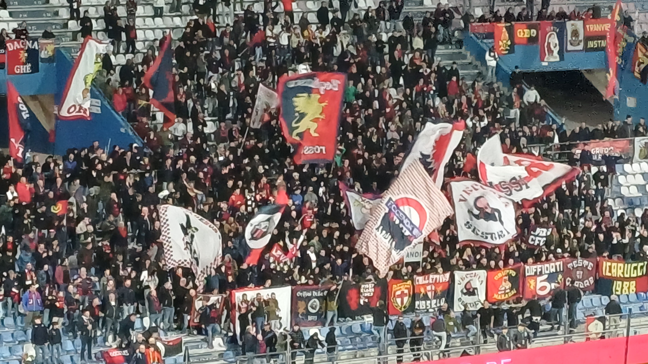 Intervallo Sassuolo-Genoa 0-1 Ottimo primo tempo dei rossoblù, in vantaggio con la splendida rete di Malinovskyi