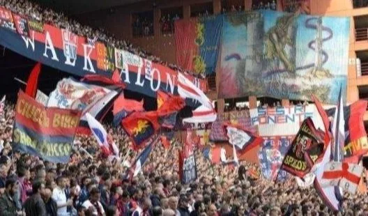 Genoa Roma tifosi