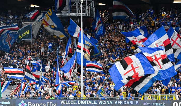 Tifosi della Sampdoria mobilitati per la trasferta di Venezia, esaurito il settore ospiti