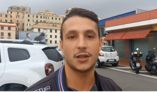 I tifosi della Sampdoria verso Cremona: 