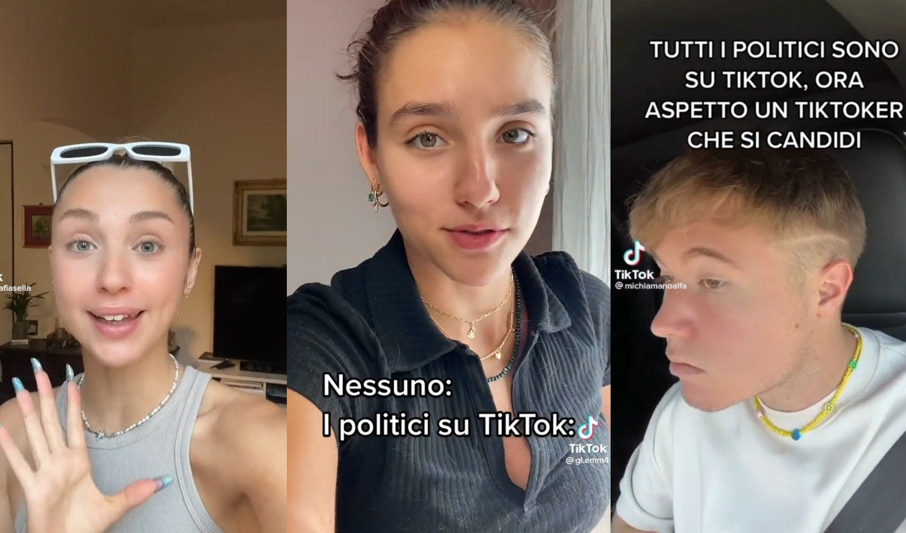 Politici su TikTok, la reazione dei giovani: 
