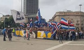 Tifosi della Sampdoria in ansia per il destino della società