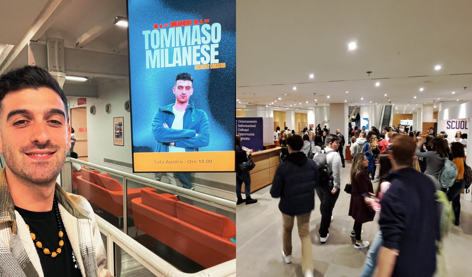 Orientamenti: dal sogno del calcio a diventare content creator, la storia di Tommaso Milanese