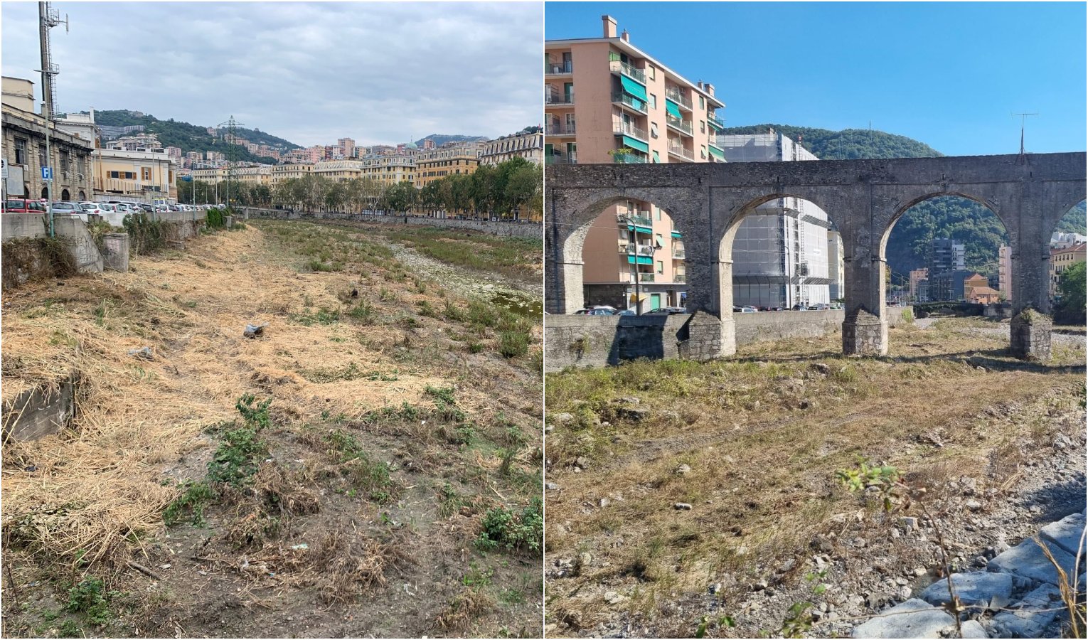 Genova, pulizia rivi e torrenti in vista dell'autunno: la situazione