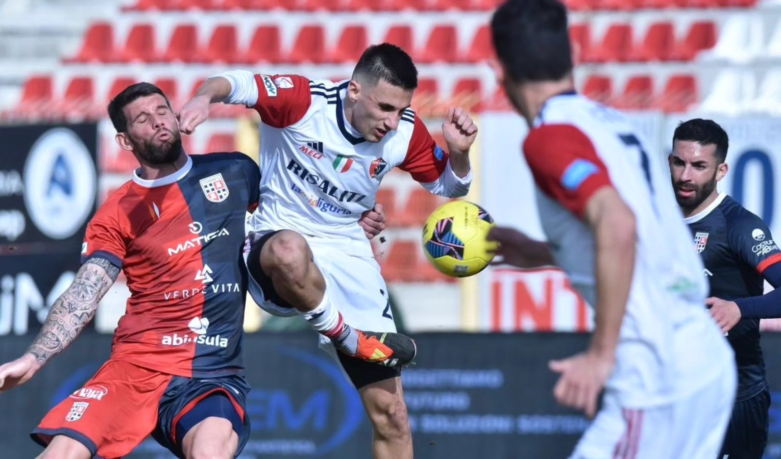 Impresa del Sestri Levante in Sardegna, Torres battuta 1-0