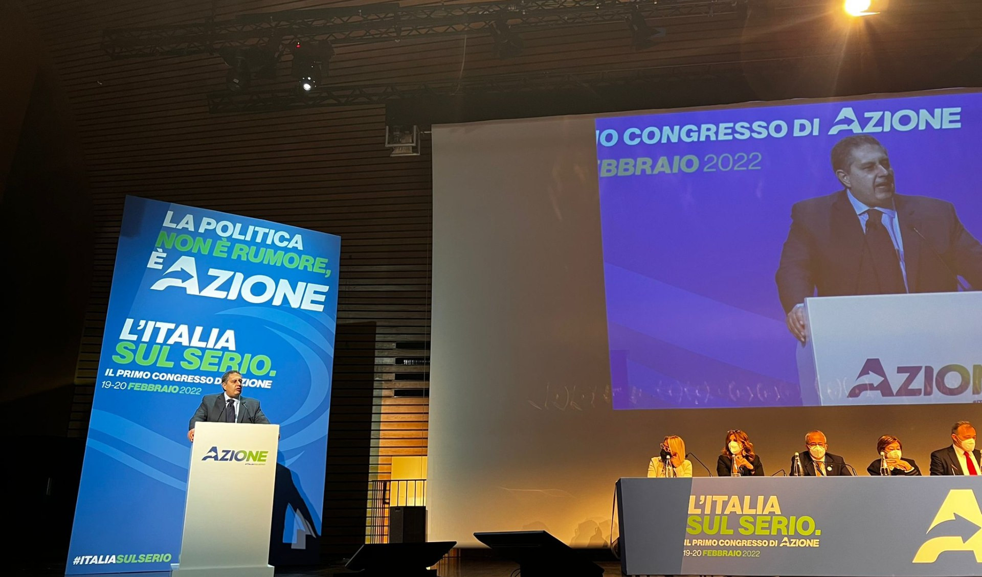 Toti al congresso di Azione: 