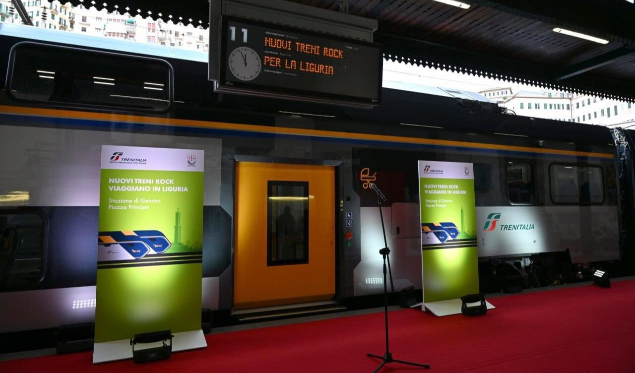 Trenitalia, inaugurati due nuovi treni Rock
