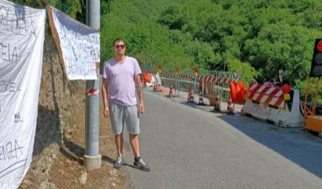 Genova, altro crollo in via Trensasco dove ci fu la protesta al Giro d'Italia