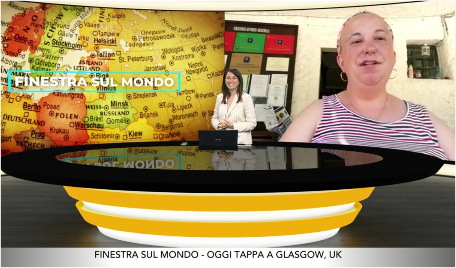 La ligure a Glasgow (UK): 