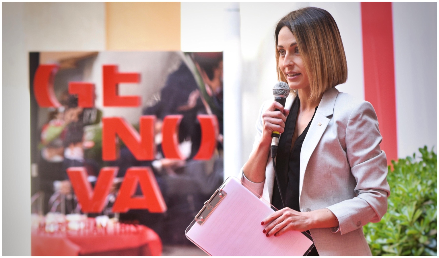 La genovese Valeria Oliveri: