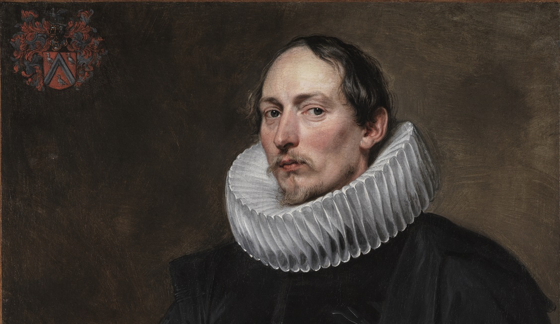 Antoon Van Dyck, Ritratto di Jacob De Witte Un uomo in costume del '600