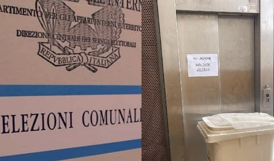 Elezioni Ventimiglia, guasto ascensore: problemi per accesso ai seggi