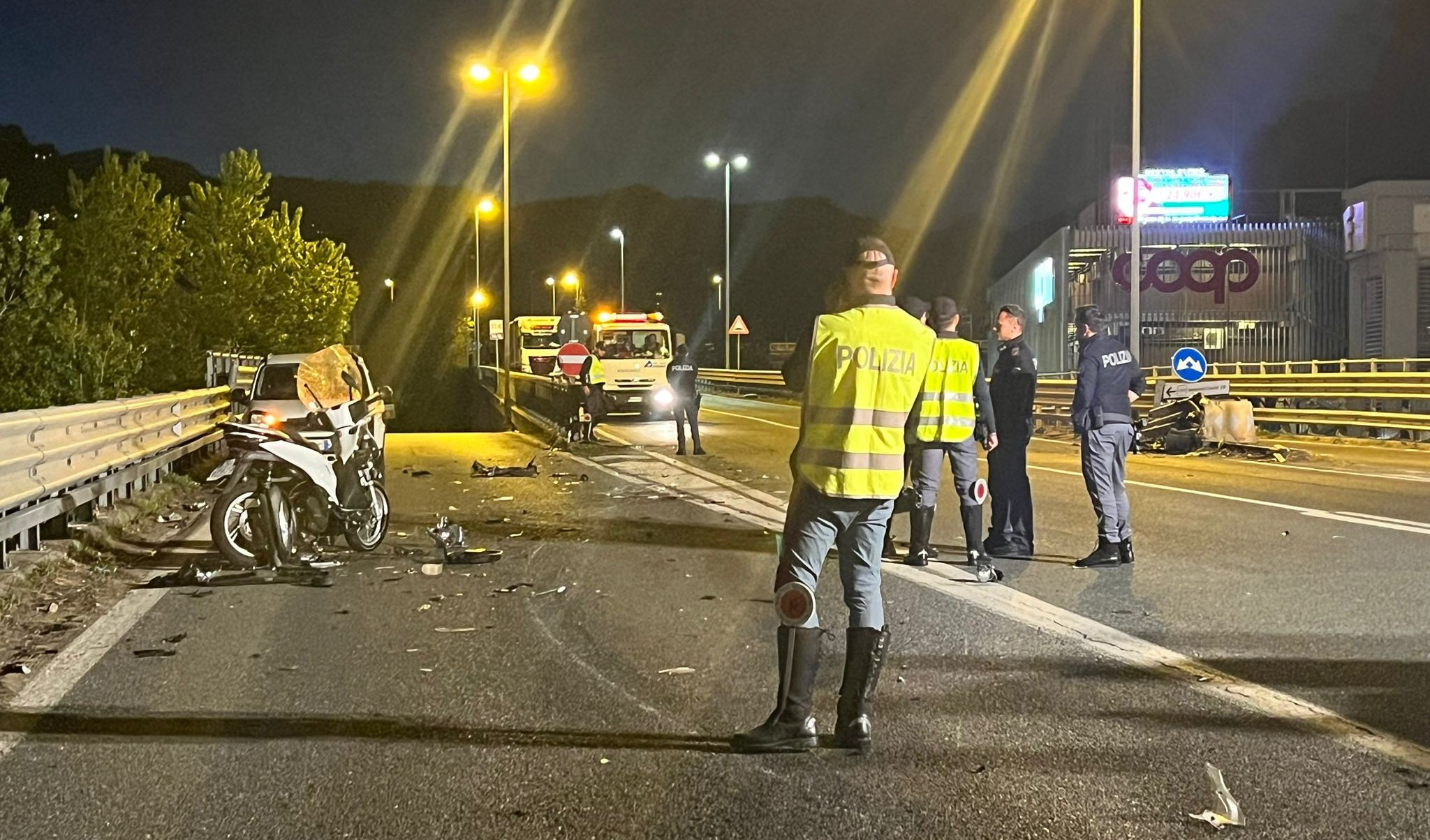 Ventimiglia, incidente sul cavalcavia: le vittime sono madre e figlio