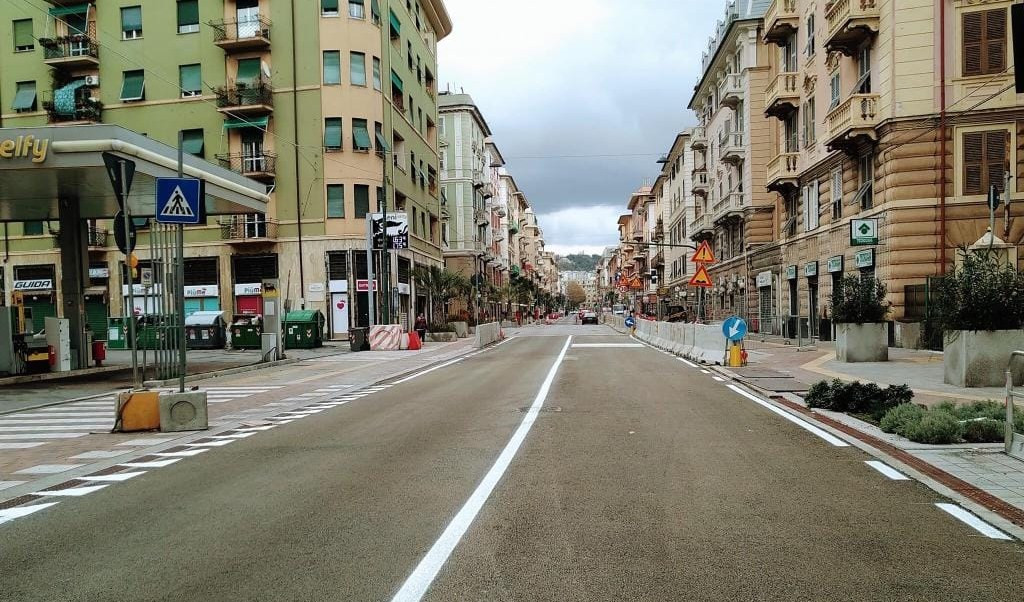 Genova, lavori di riqualificazione: nel weekend chiude di nuovo via Cornigliano
