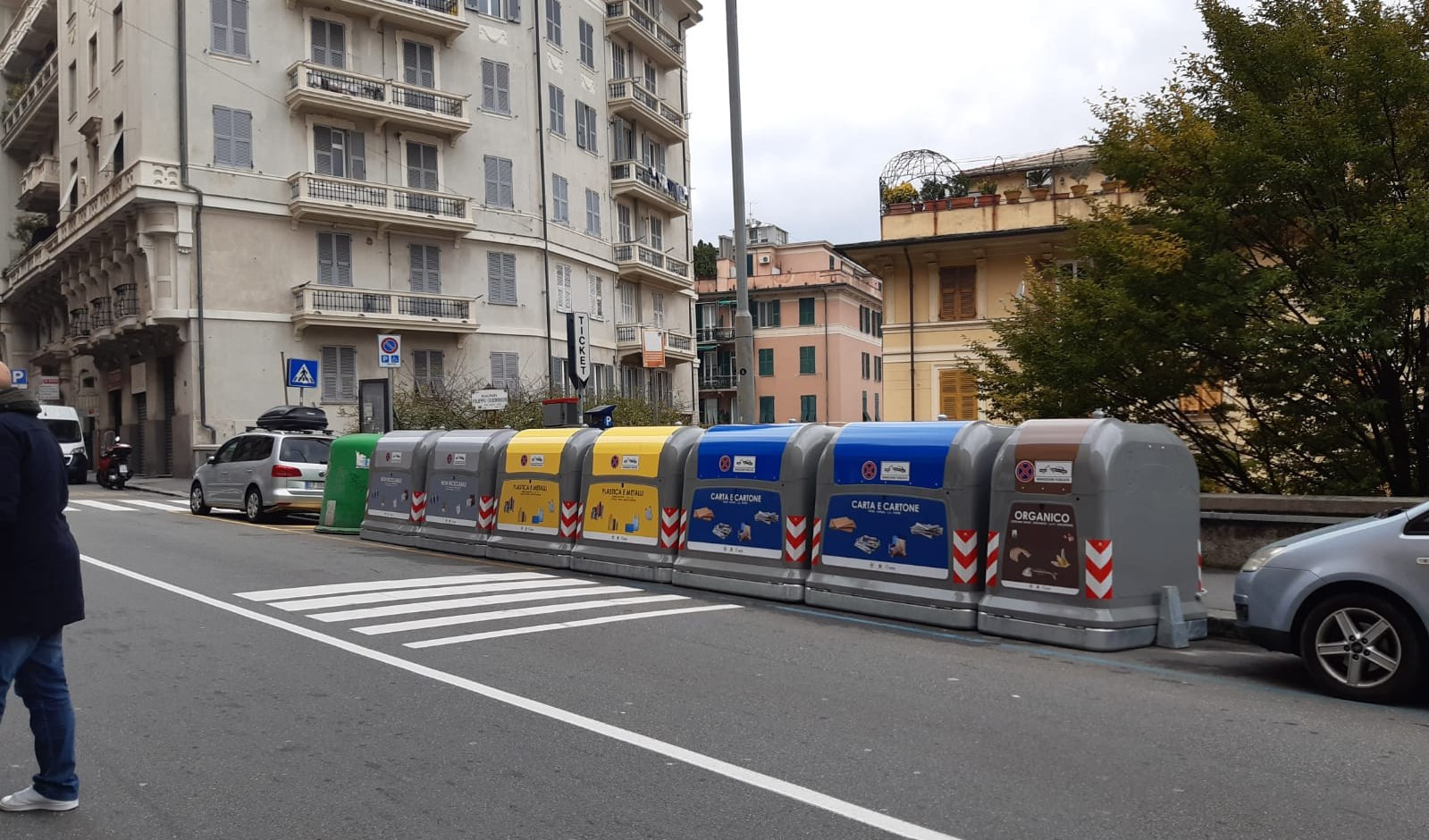 Genova, le ecoisole arrivano anche ad Albaro