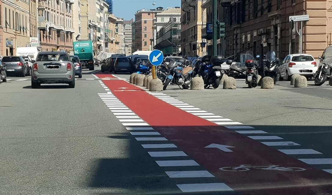 Genova, i ciclisti: 