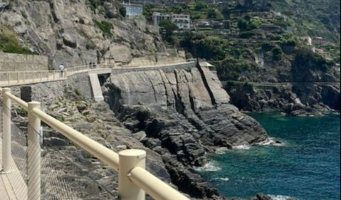 Via dell'Amore, Primocanale in diretta per la cerimonia di riapertura