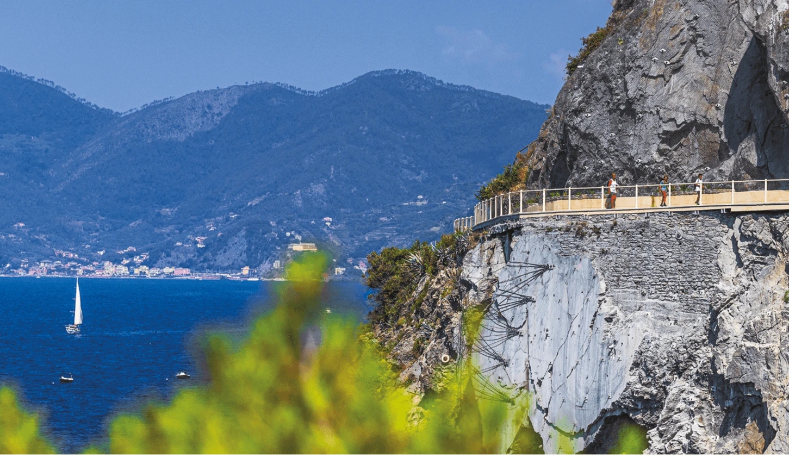 Una roccia a picco sul mare