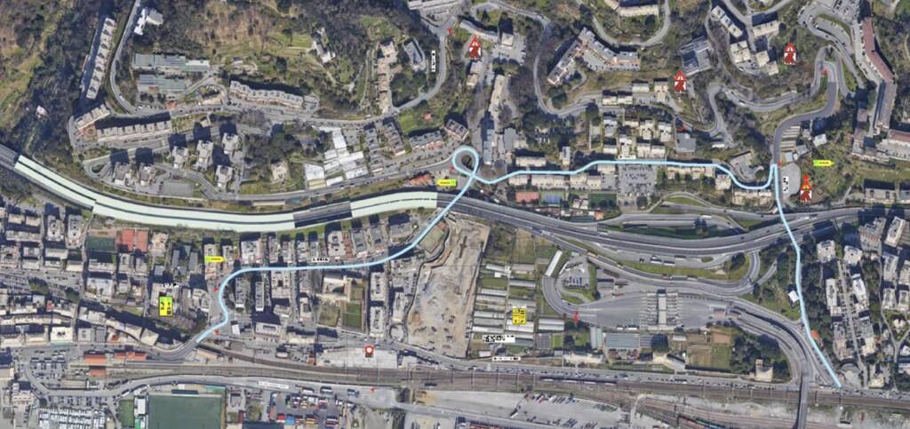 Via Pra' chiusa per lavori, ecco la strada alternativa