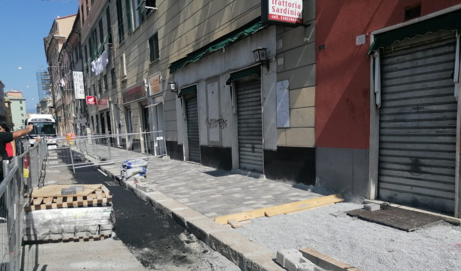 Lungomare Canepa, via Sampierdarena e voltini: il punto sui cantieri