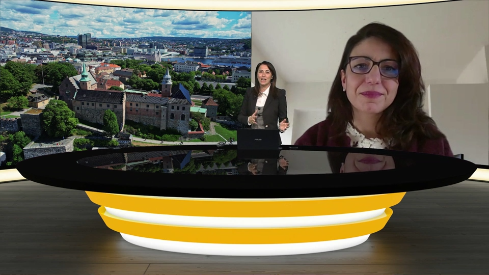 La ligure a Oslo (Norvegia):