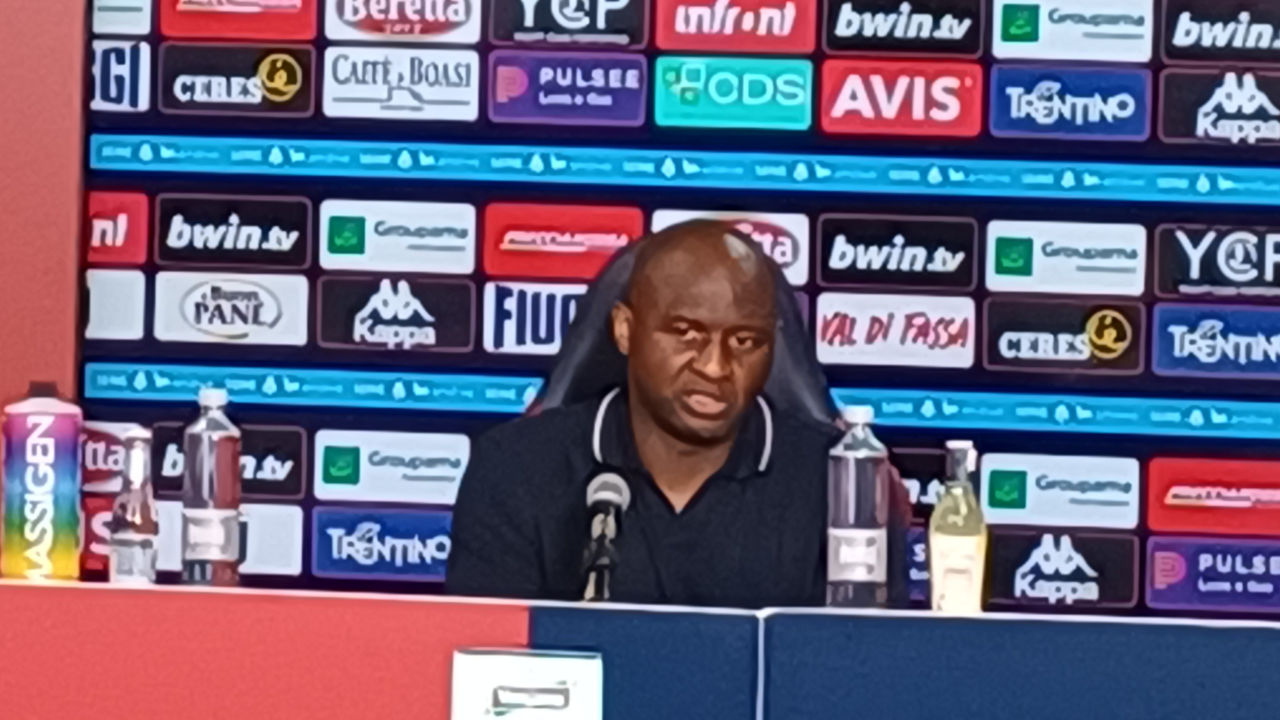 Vieira: “A Como un Genoa competitivo, sono sicuro che il gol arriverà presto”