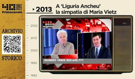 Dall'archivio storico di Primocanale, 2013: Maria Vietz a Liguria Ancheu