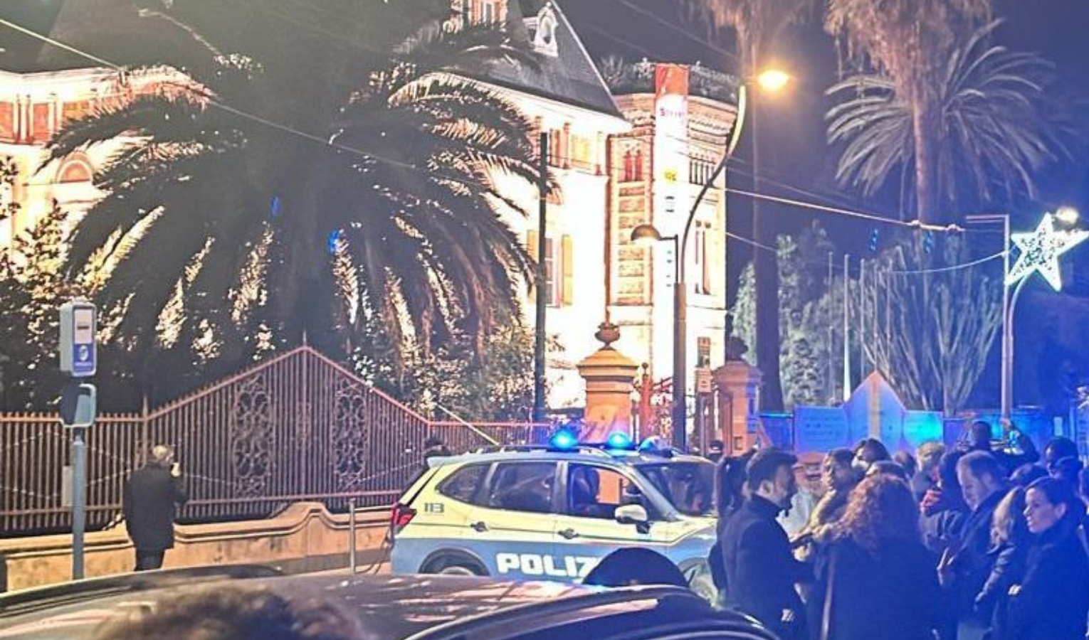 Sanremo, falso allarme bomba: evacuata villa Nobel durante party