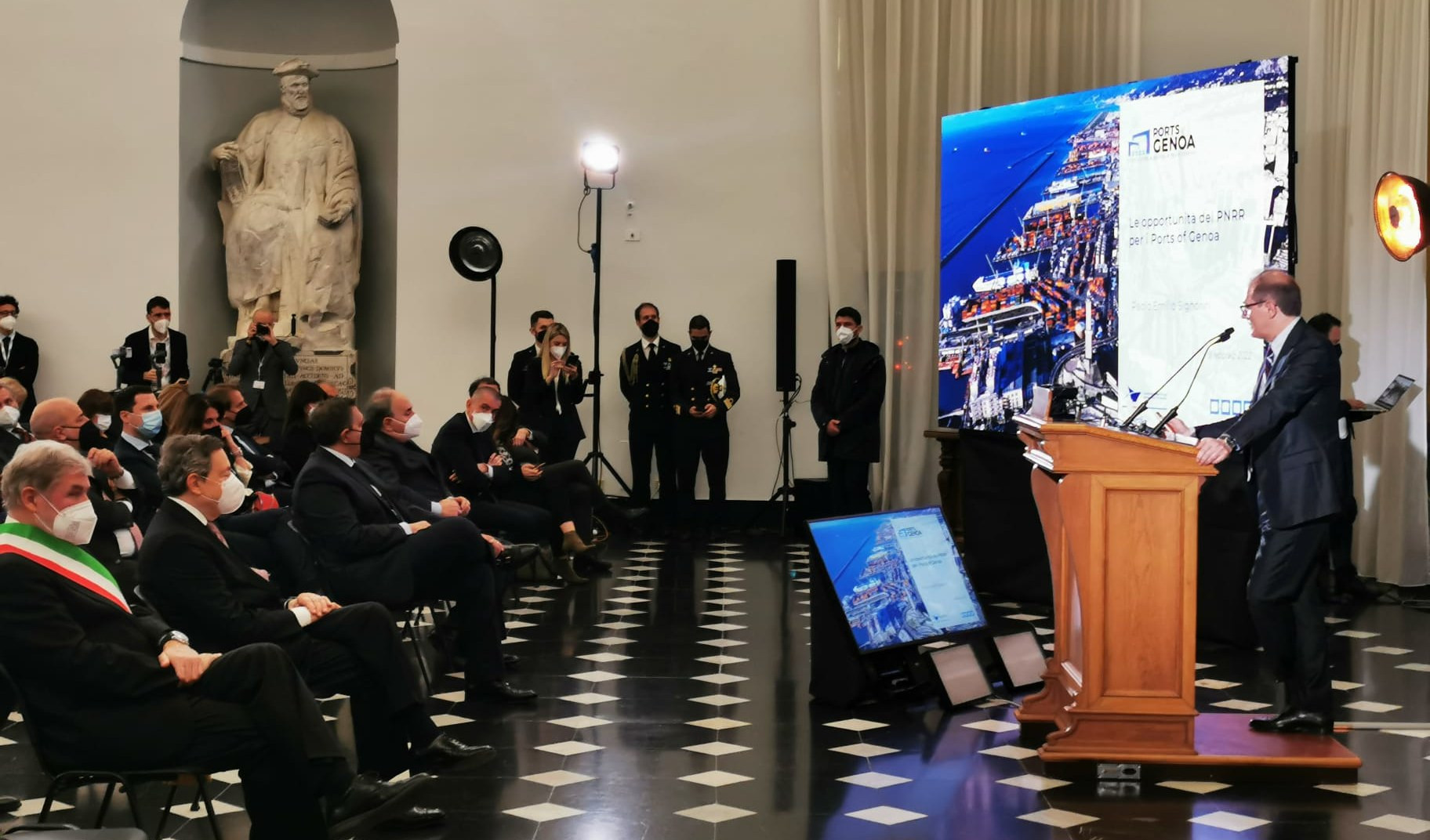 Draghi a Genova, Signorini: 