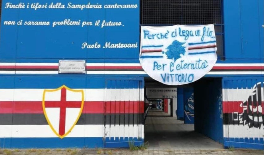 De Scalzi, i tifosi piangono l'autore della colonna sonora della Sampdoria