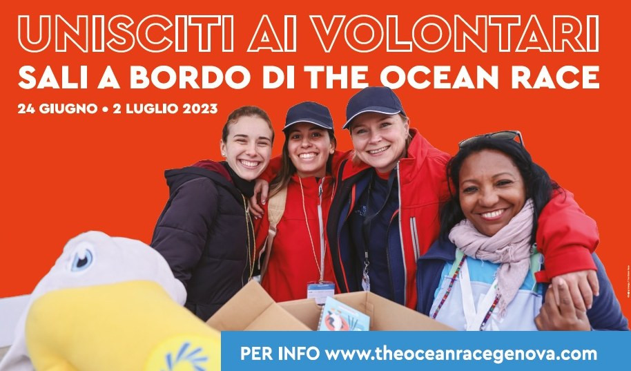 The Ocean Race: iscrizioni aperte per i volontari al 