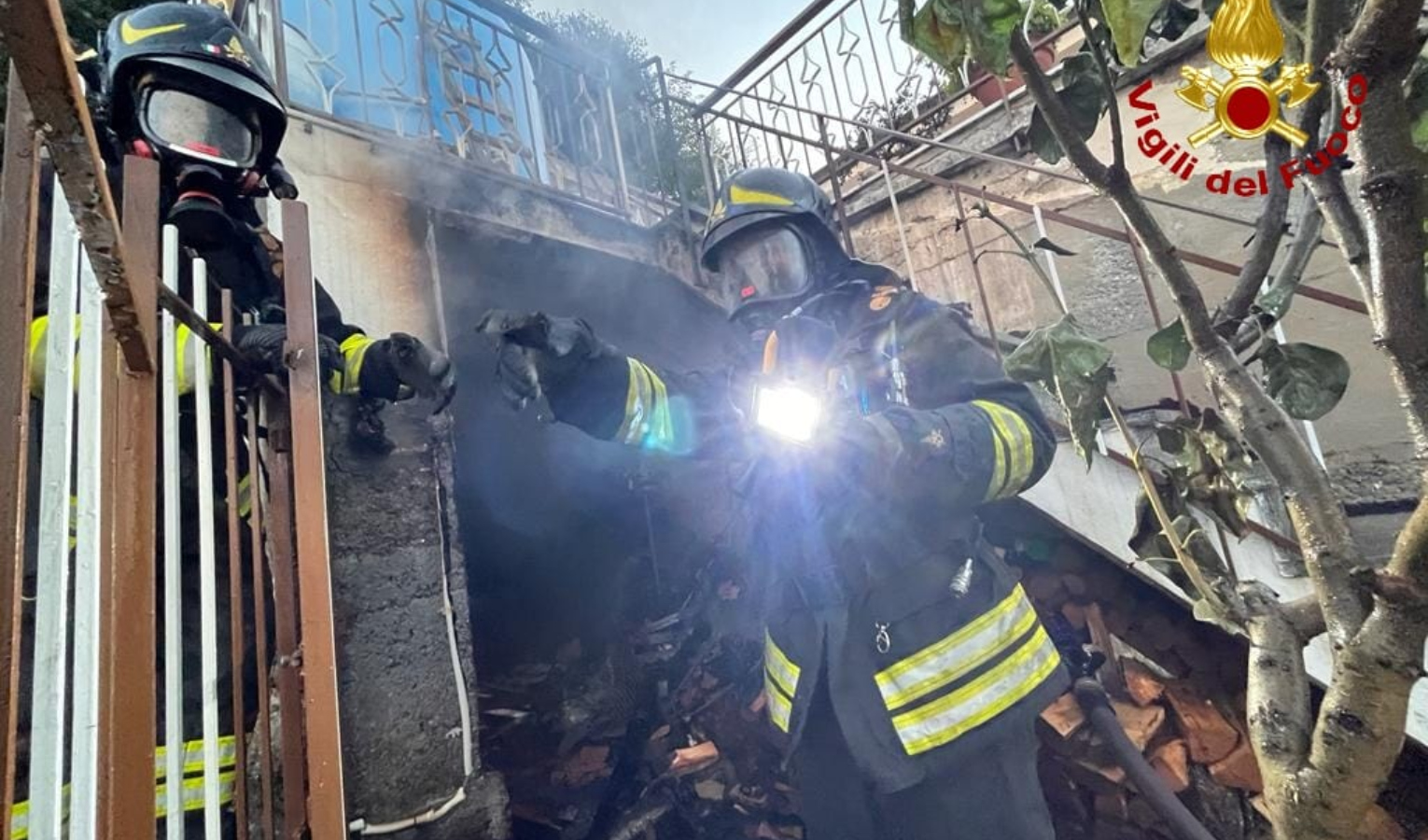 Sanremo, a fuoco un locale tecnico in zona San Lorenzo