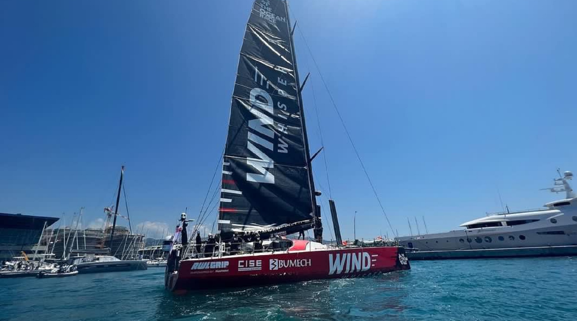 The Ocean Race: arriva a Genova la prima barca, Wind Whisper vince la Sprint Cup
