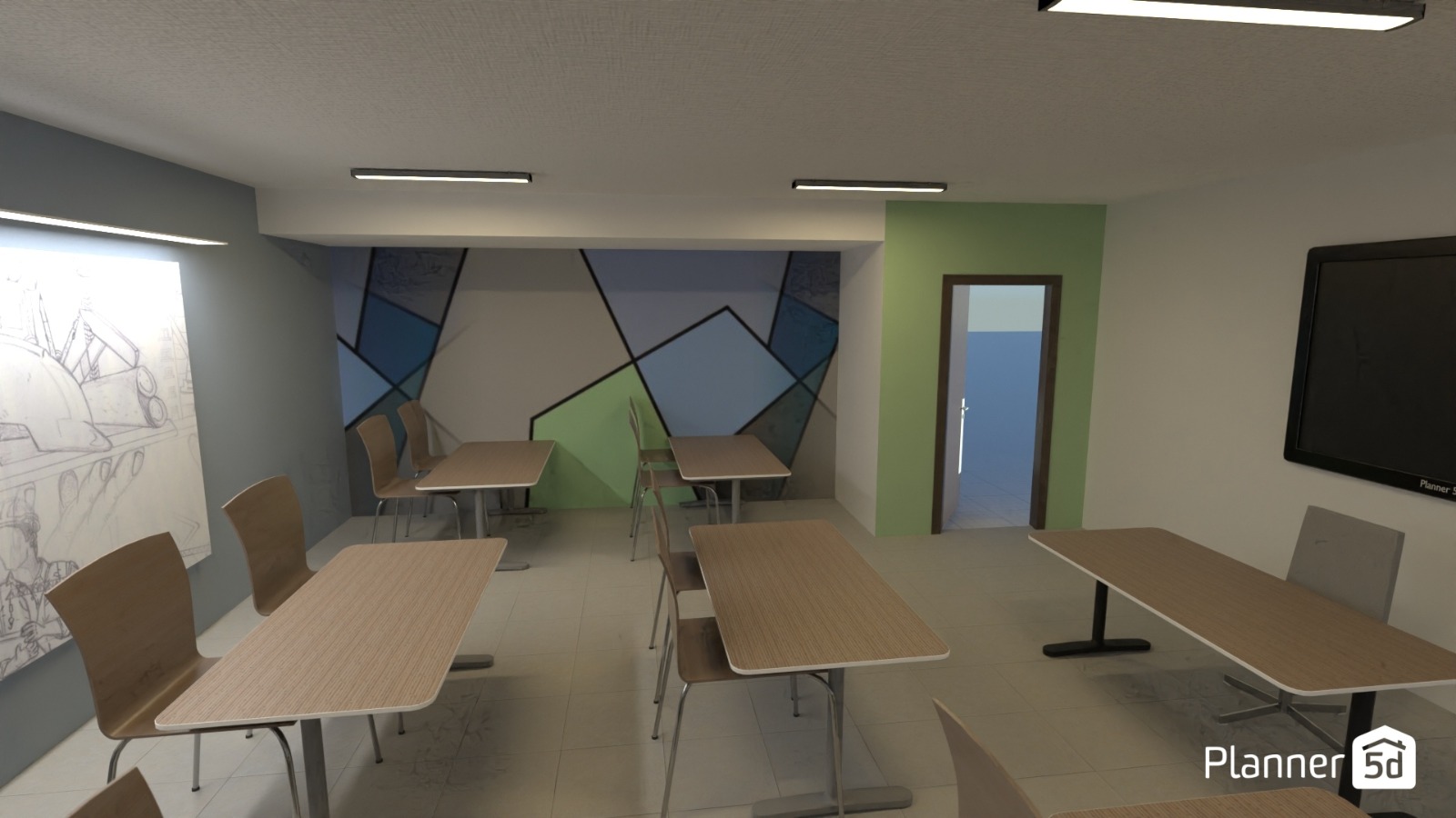 Gli studenti del Gastaldi Abba diventano geometri per il restyling di un'aula