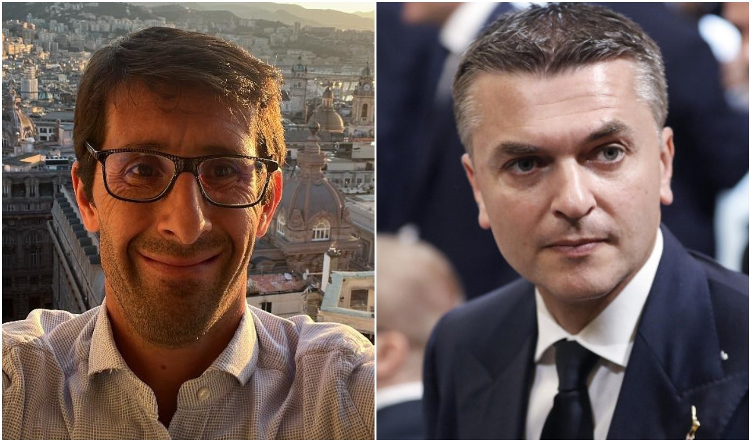 L'ex consigliere consigliere della Lega e il segretario regionale