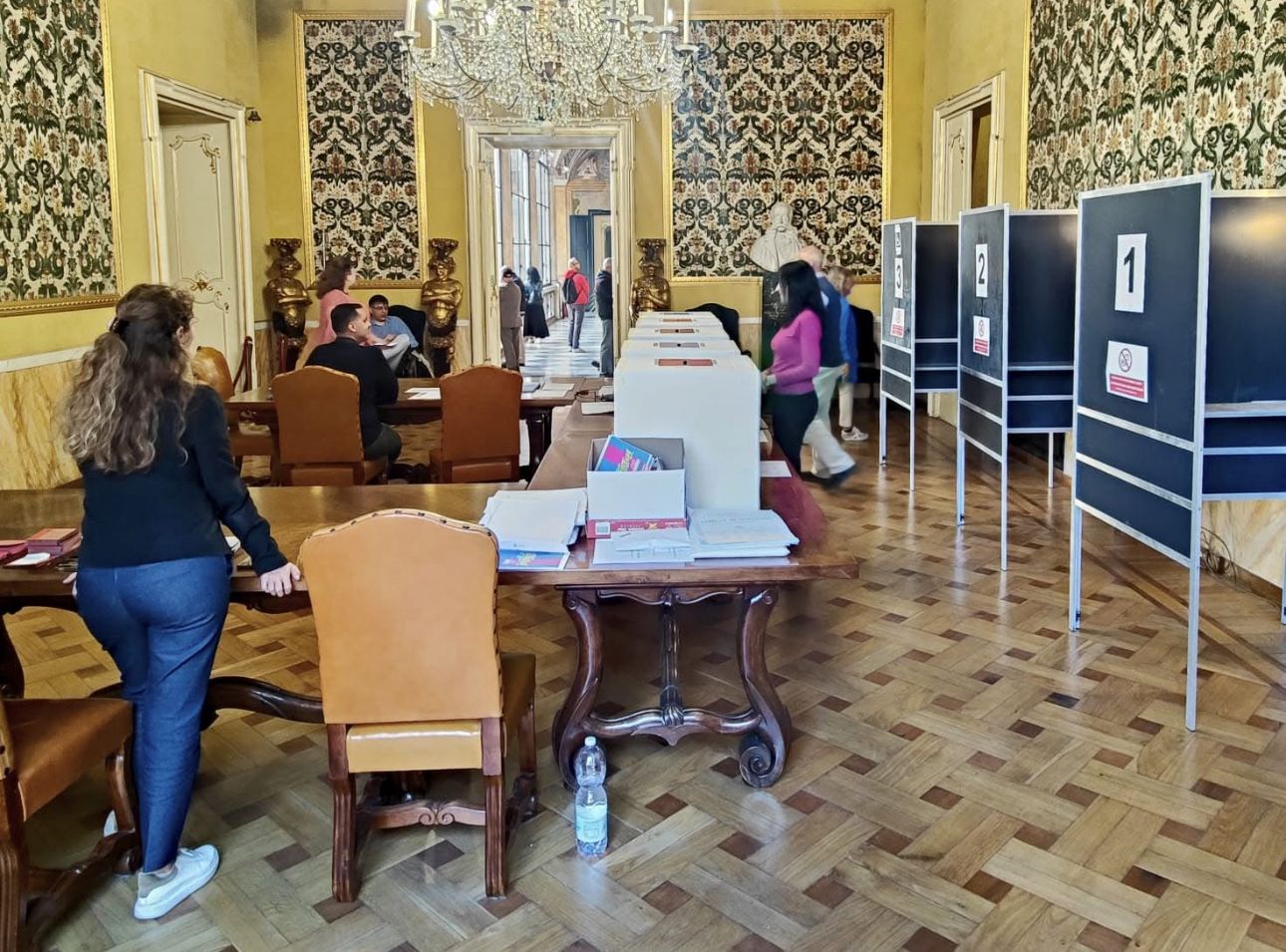 Il voto del consiglio della città metropolitana di Genova Votazioni