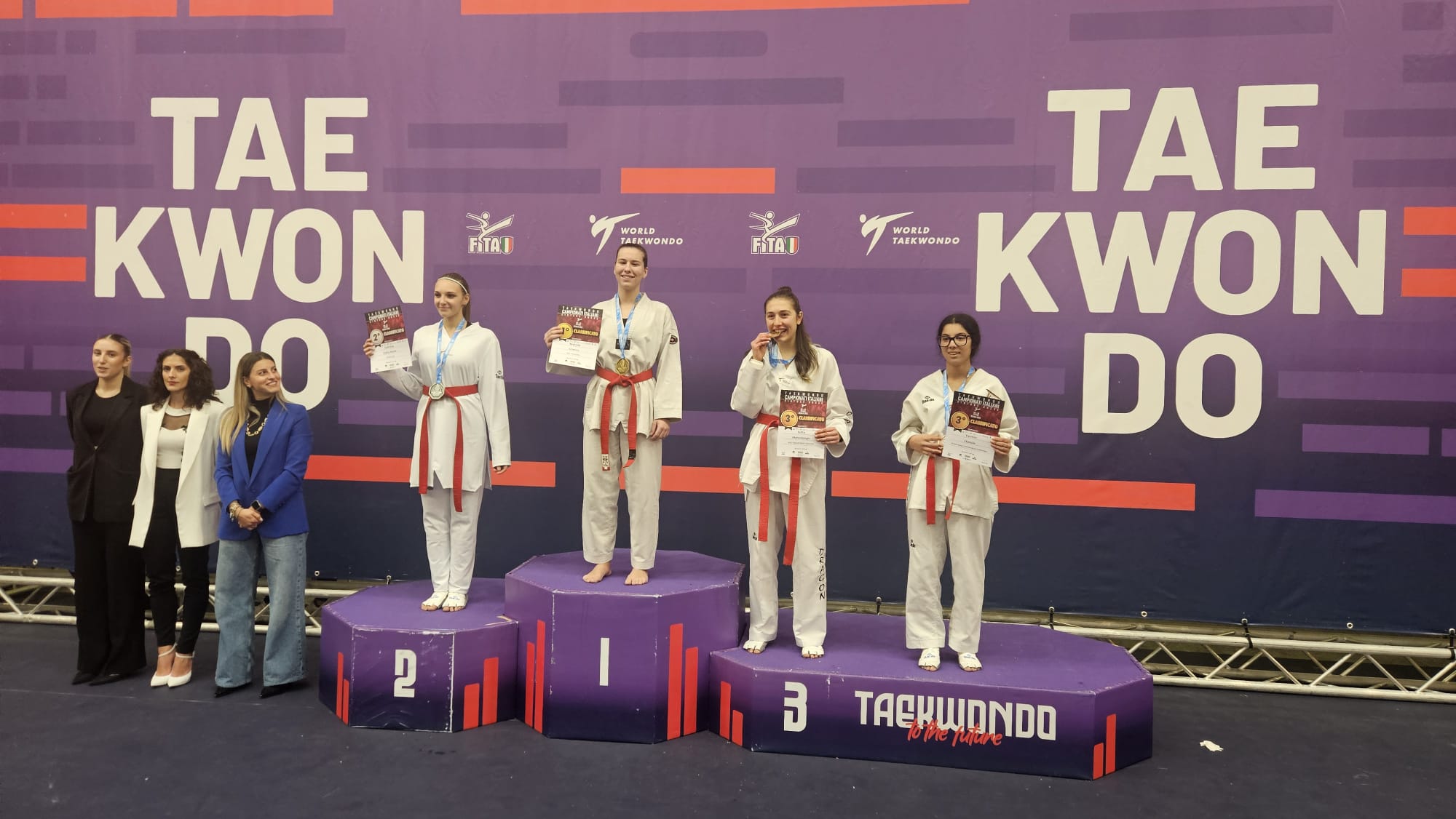 Taekwondo, la genovese Matilde Gnecco trionfa a Jesolo: oro nazionale nella giornata delle cinture rosse