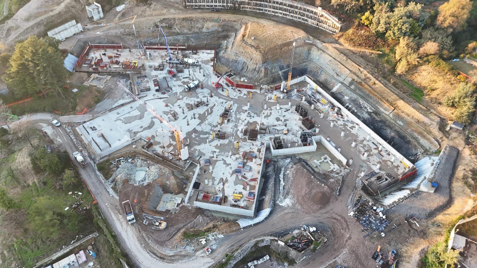 Nuovo Felettino, celebrato il primo anno di cantiere: entro Pasqua i primi due piani