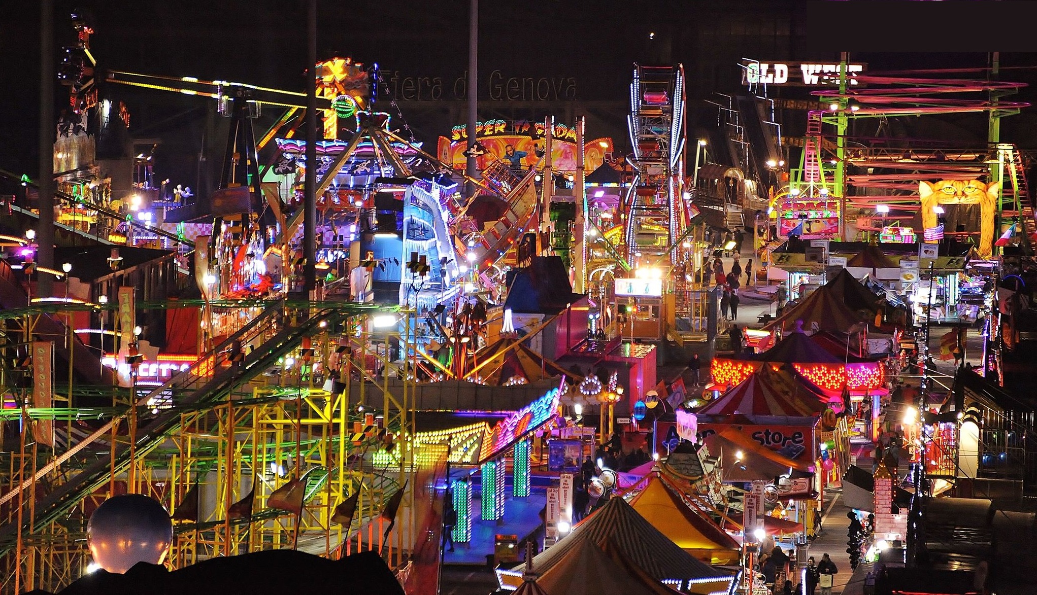 A Bolzaneto le unità abitative dei giostrai del Luna Park