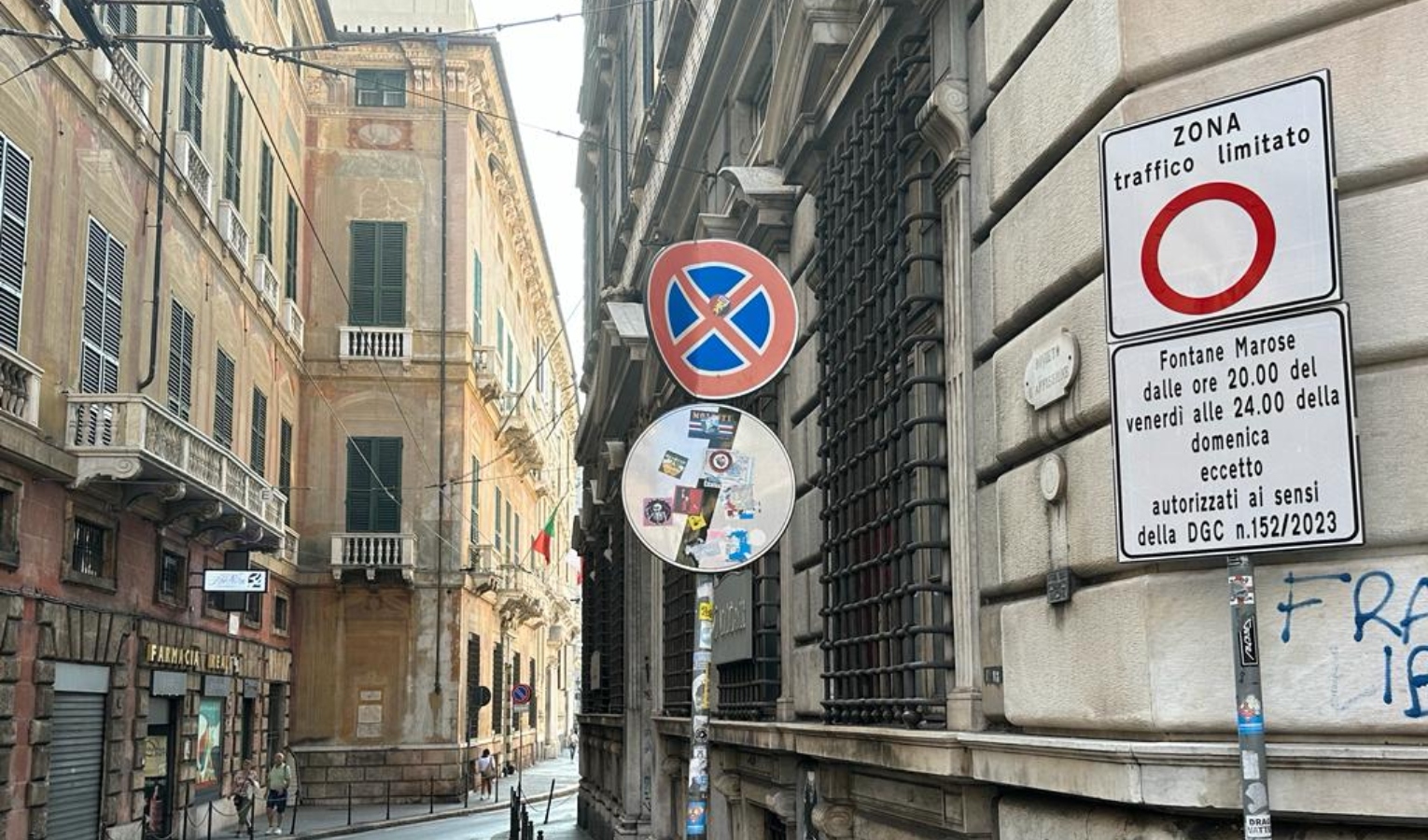 Genova, weekend di modifiche al traffico in centro città