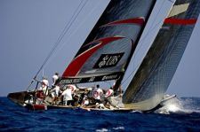 Domani l'arrivo di Alinghi a Genova