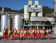 I Vigili del Fuoco alla Gran Fondo Città di Camogli